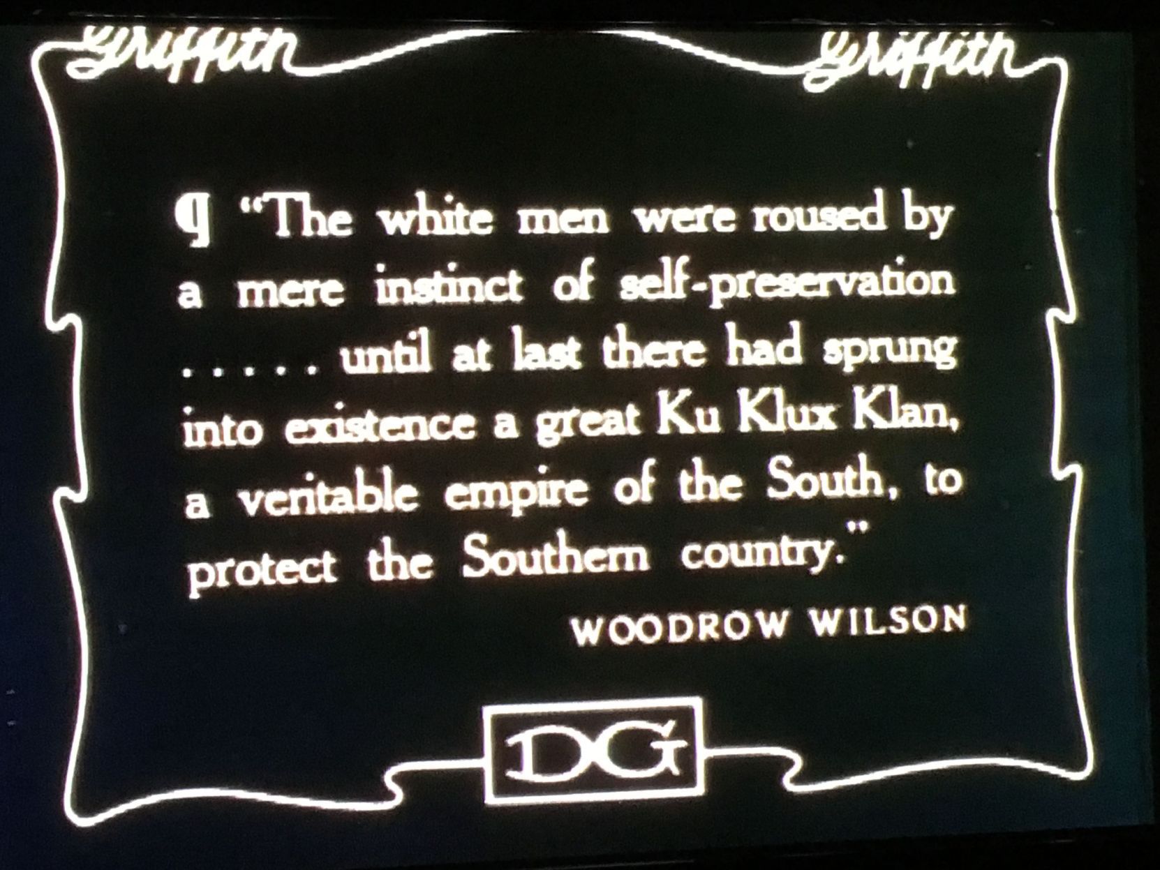 The Birth of a Nation